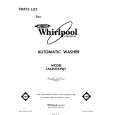 WHIRLPOOL LA6800XPW1 Parts Catalog WHIRLPOOL LA6800XPW1 Parts Catalog