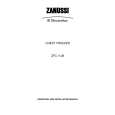 ZANUSSI ZFC11JB Owners Manual ZANUSSI ZFC11JB Owners Manual