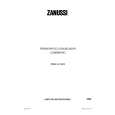 ZANUSSI ZNB34NDX Owners Manual ZANUSSI ZNB34NDX Owners Manual