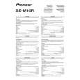 PIONEER SE-M10R/XCN/EW Owners Manual PIONEER SE-M10R/XCN/EW Owners Manual