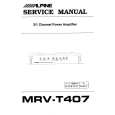 ALPINE MRV-T407 Service Manual ALPINE MRV-T407 Service Manual