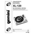 GEMINI XL-120 Owners Manual GEMINI XL-120 Owners Manual