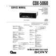 SONY CDX5060 Service Manual SONY CDX5060 Service Manual