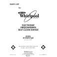 WHIRLPOOL RF398PXVN0 Parts Catalog WHIRLPOOL RF398PXVN0 Parts Catalog