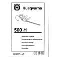 HUSQVARNA 500H Owners Manual HUSQVARNA 500H Owners Manual