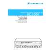 SENNHEISER AC3000 Owners Manual SENNHEISER AC3000 Owners Manual