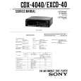 SONY EXCD40 Service Manual SONY EXCD40 Service Manual