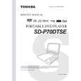 TOSHIBA SD-P70DTSE Service Manual TOSHIBA SD-P70DTSE Service Manual