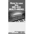 YAMAHA MK-100 Owners Manual YAMAHA MK-100 Owners Manual