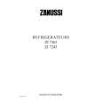 ZANUSSI ZI7163 Owners Manual ZANUSSI ZI7163 Owners Manual
