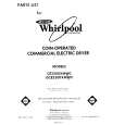 WHIRLPOOL GCE2500XMW0 Parts Catalog WHIRLPOOL GCE2500XMW0 Parts Catalog