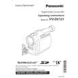 PANASONIC PVDV121 Owners Manual PANASONIC PVDV121 Owners Manual