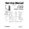 PANASONIC TX28X1DP Service Manual PANASONIC TX28X1DP Service Manual