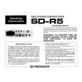 PIONEER SD-R5/ZU Owners Manual PIONEER SD-R5/ZU Owners Manual