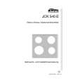 JUNO-ELECTROLUX JCK 540 E Owners Manual JUNO-ELECTROLUX JCK 540 E Owners Manual