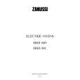 ZANUSSI BMF849AK Owners Manual ZANUSSI BMF849AK Owners Manual