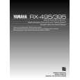 YAMAHA RX-495 Owners Manual YAMAHA RX-495 Owners Manual