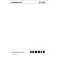 ZANKER ET6250 Owners Manual ZANKER ET6250 Owners Manual