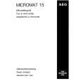 AEG MC15-W Owners Manual AEG MC15-W Owners Manual