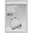 SENNHEISER HDI 2 Owners Manual SENNHEISER HDI 2 Owners Manual