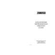 ZANUSSI ZI2441 Owners Manual ZANUSSI ZI2441 Owners Manual