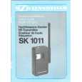 SENNHEISER SK 1011 Owners Manual SENNHEISER SK 1011 Owners Manual
