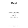 REX-ELECTROLUX FMR51B Owners Manual REX-ELECTROLUX FMR51B Owners Manual