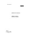 ZANUSSI ZM19SGE Owners Manual ZANUSSI ZM19SGE Owners Manual
