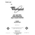 WHIRLPOOL RF395PXXN0 Parts Catalog WHIRLPOOL RF395PXXN0 Parts Catalog