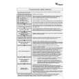 WHIRLPOOL AWZ 8670 Quick Start WHIRLPOOL AWZ 8670 Quick Start