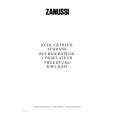 ZANUSSI ZI2315RV Owners Manual ZANUSSI ZI2315RV Owners Manual