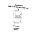 WHIRLPOOL EC5100XL Installation Manual WHIRLPOOL EC5100XL Installation Manual
