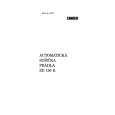 ZANUSSI ZD150R Owners Manual ZANUSSI ZD150R Owners Manual