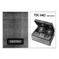 GRUNDIG TK140 DE LUXE Owners Manual GRUNDIG TK140 DE LUXE Owners Manual