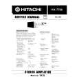 HITACHI HA7700 Service Manual HITACHI HA7700 Service Manual