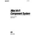 SONY MHC-2750 Owners Manual SONY MHC-2750 Owners Manual