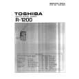 TOSHIBA R1200 Service Manual TOSHIBA R1200 Service Manual