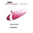 ZOPPAS PS6240 Owners Manual ZOPPAS PS6240 Owners Manual