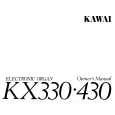 KAWAI KX430 Owners Manual KAWAI KX430 Owners Manual