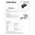 PANASONIC AWS14XBRM Owners Manual PANASONIC AWS14XBRM Owners Manual