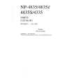CANON NP4335 Parts Catalog CANON NP4335 Parts Catalog