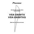 PIONEER VSX-D859TX(G) Owners Manual PIONEER VSX-D859TX(G) Owners Manual