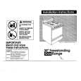 WHIRLPOOL SF3000EYN5 Installation Manual WHIRLPOOL SF3000EYN5 Installation Manual