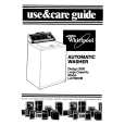 WHIRLPOOL LA7400XMW0 Owners Manual WHIRLPOOL LA7400XMW0 Owners Manual