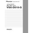 PIONEER VSX-D510-G/NKXJI Owners Manual PIONEER VSX-D510-G/NKXJI Owners Manual