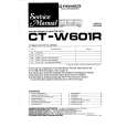 PIONEER CT-W601R Service Manual PIONEER CT-W601R Service Manual