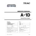 TEAC A-1 D Service Manual TEAC A-1 D Service Manual