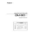 ROLAND DM-80R Owners Manual ROLAND DM-80R Owners Manual