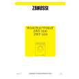 ZANUSSI ZWF1410 Owners Manual ZANUSSI ZWF1410 Owners Manual
