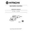 HITACHI G12SA Owners Manual HITACHI G12SA Owners Manual